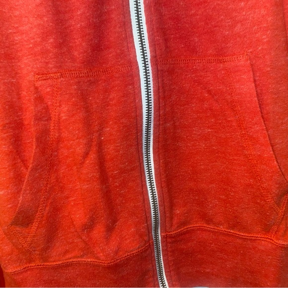 Nike Women’s Red Zip-Up Hoodie size medium - Picture 4 of 7